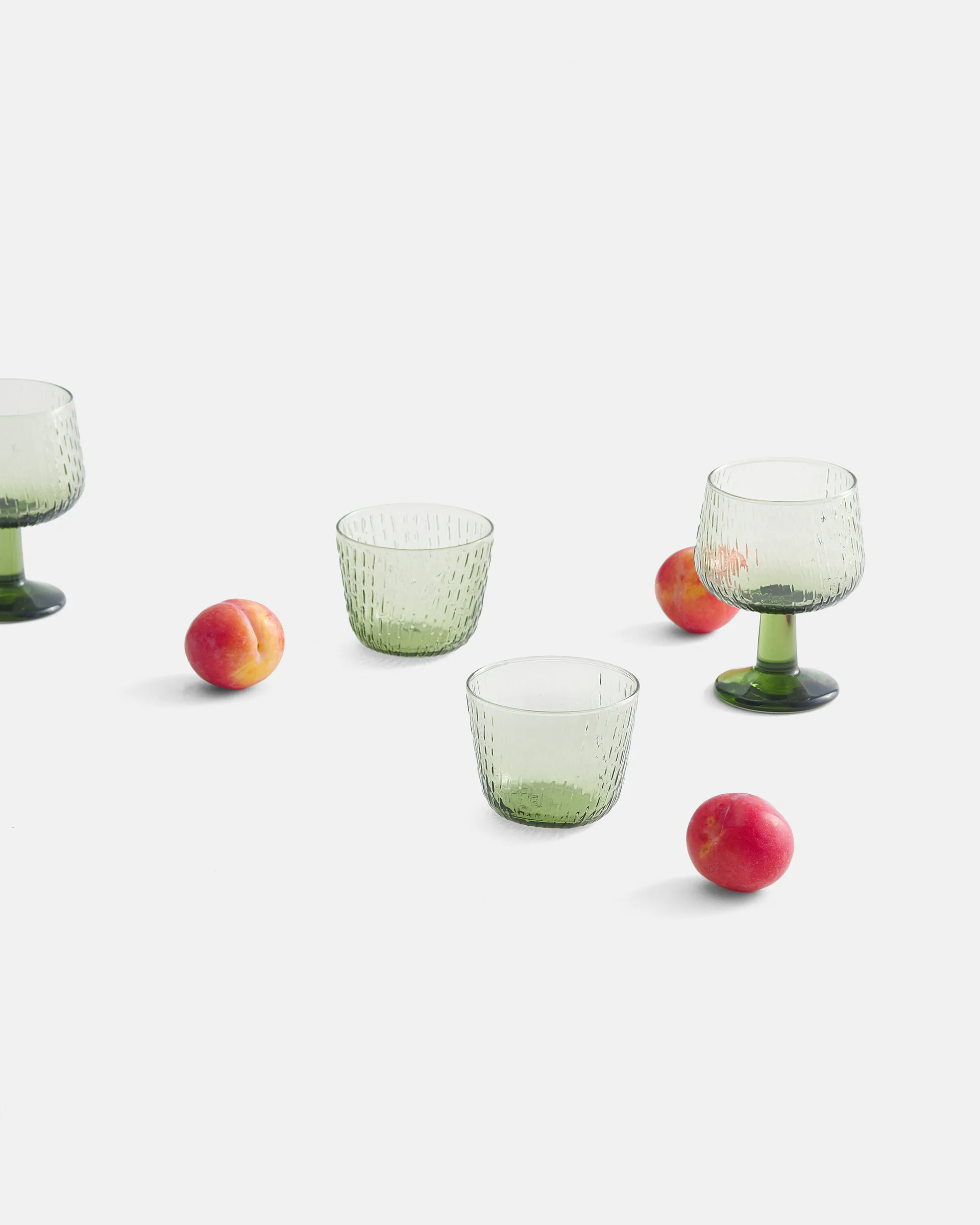 Syksy szklanka do napojów 200 ml, 2‑pak, Oliwka Marimekko