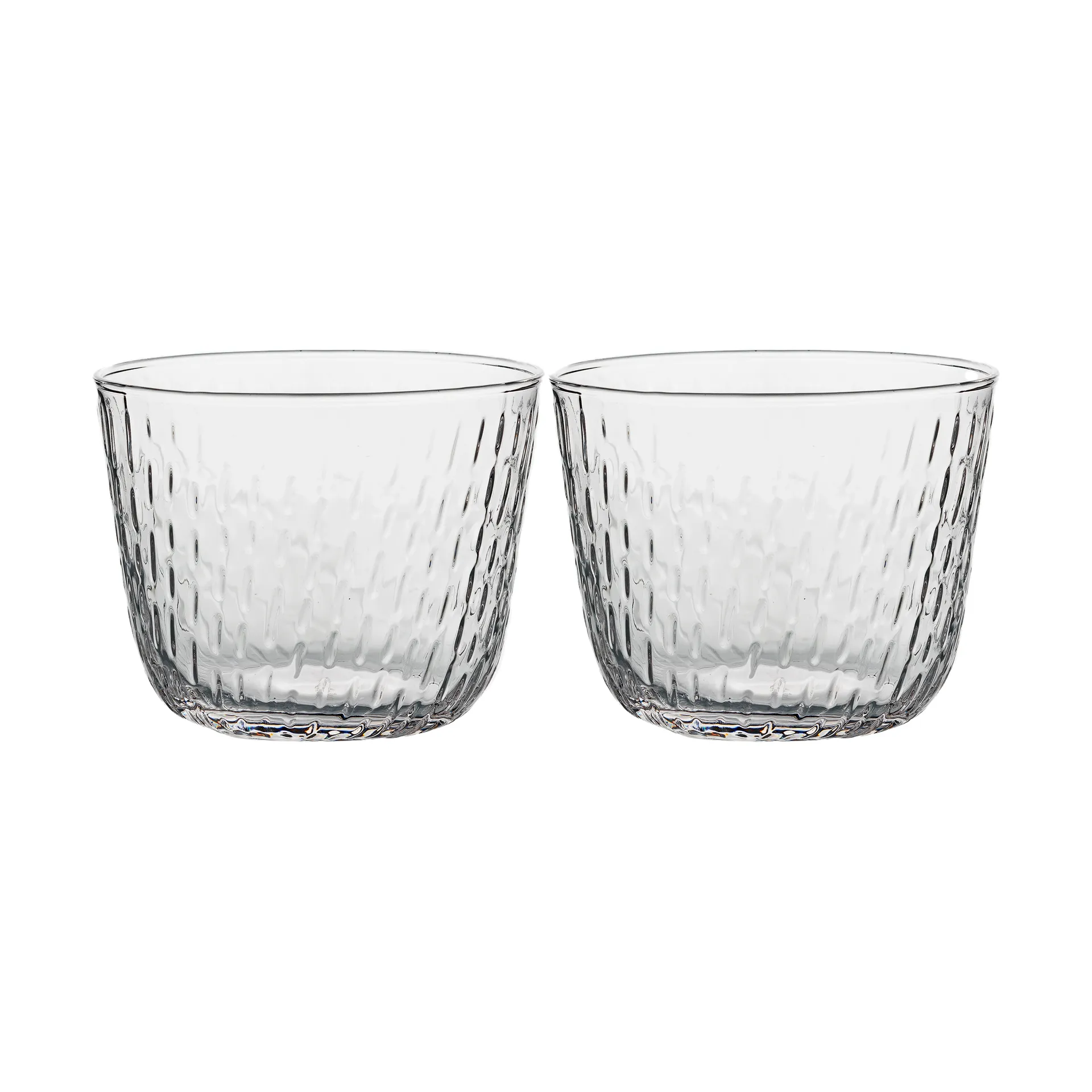 Syksy szklanka do napojów 200 ml, 2‑pak, Przezroczysty Marimekko