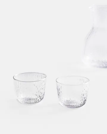 Syksy szklanka do napojów 200 ml, 2‑pak - Przezroczysty - Marimekko