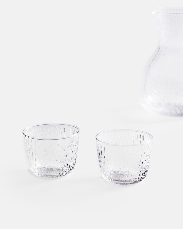 Syksy szklanka do wody 2 dl 2-pak - Clear - Marimekko