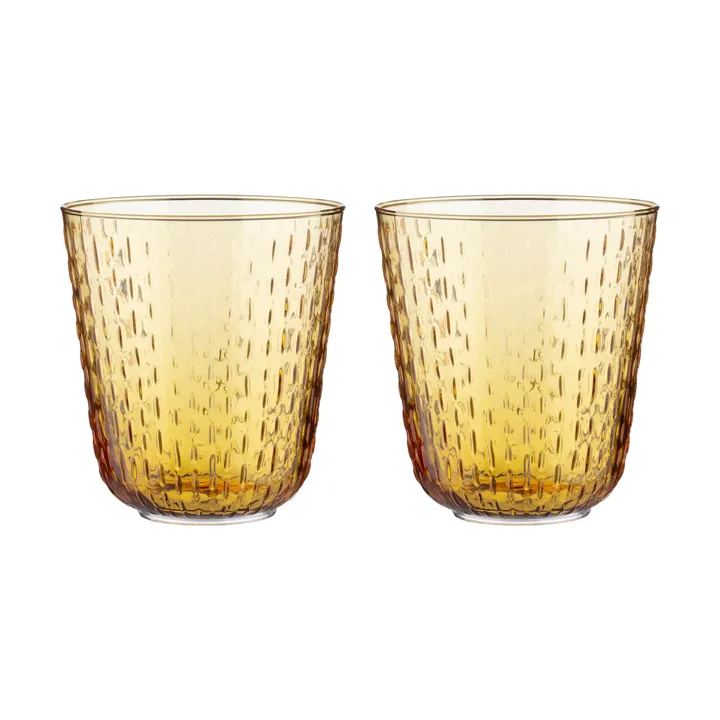 Syksy tumbler, szkło 360 ml, 2‑pak - Beżowy - Marimekko