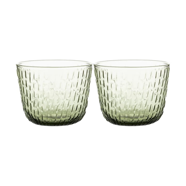 Szklanka Syksy 2 dl 2-pak, Olive Marimekko