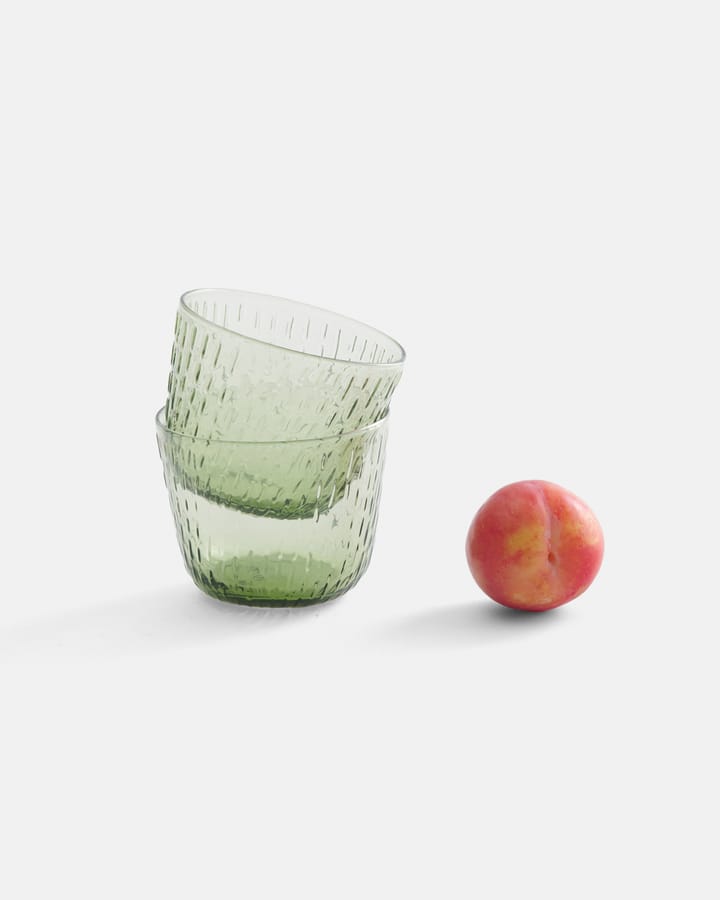 Szklanka Syksy 2 dl 2-pak, Olive Marimekko