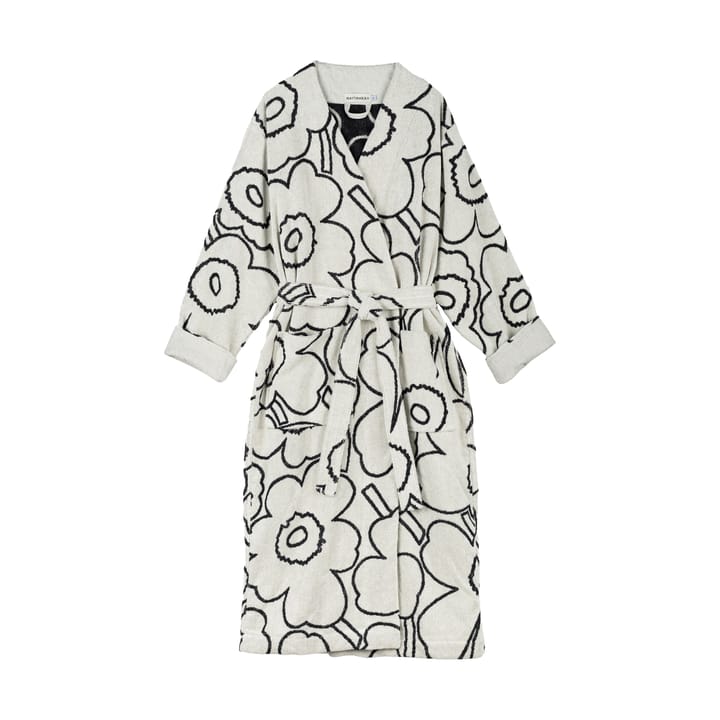 Szlafrok Piirto Unikko Black, S Marimekko