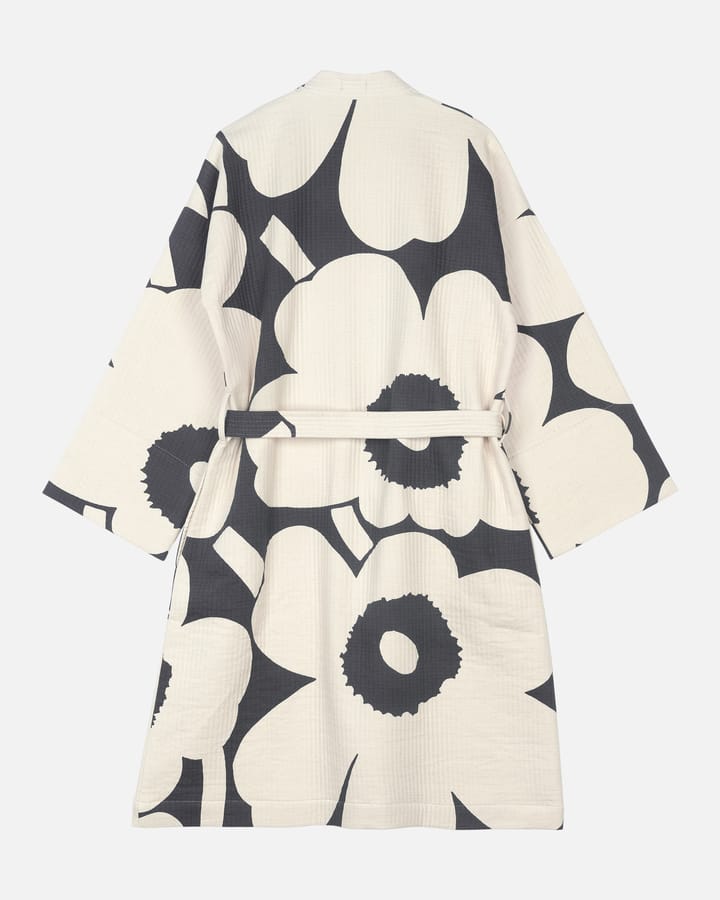 Szlafrok Unikko - Charcoal-off white, M - Marimekko