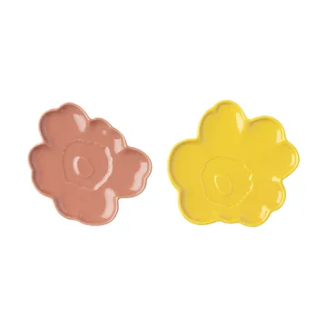 Taca Unikko 13 cm 2 szt. - L. terra-spring yellow - Marimekko
