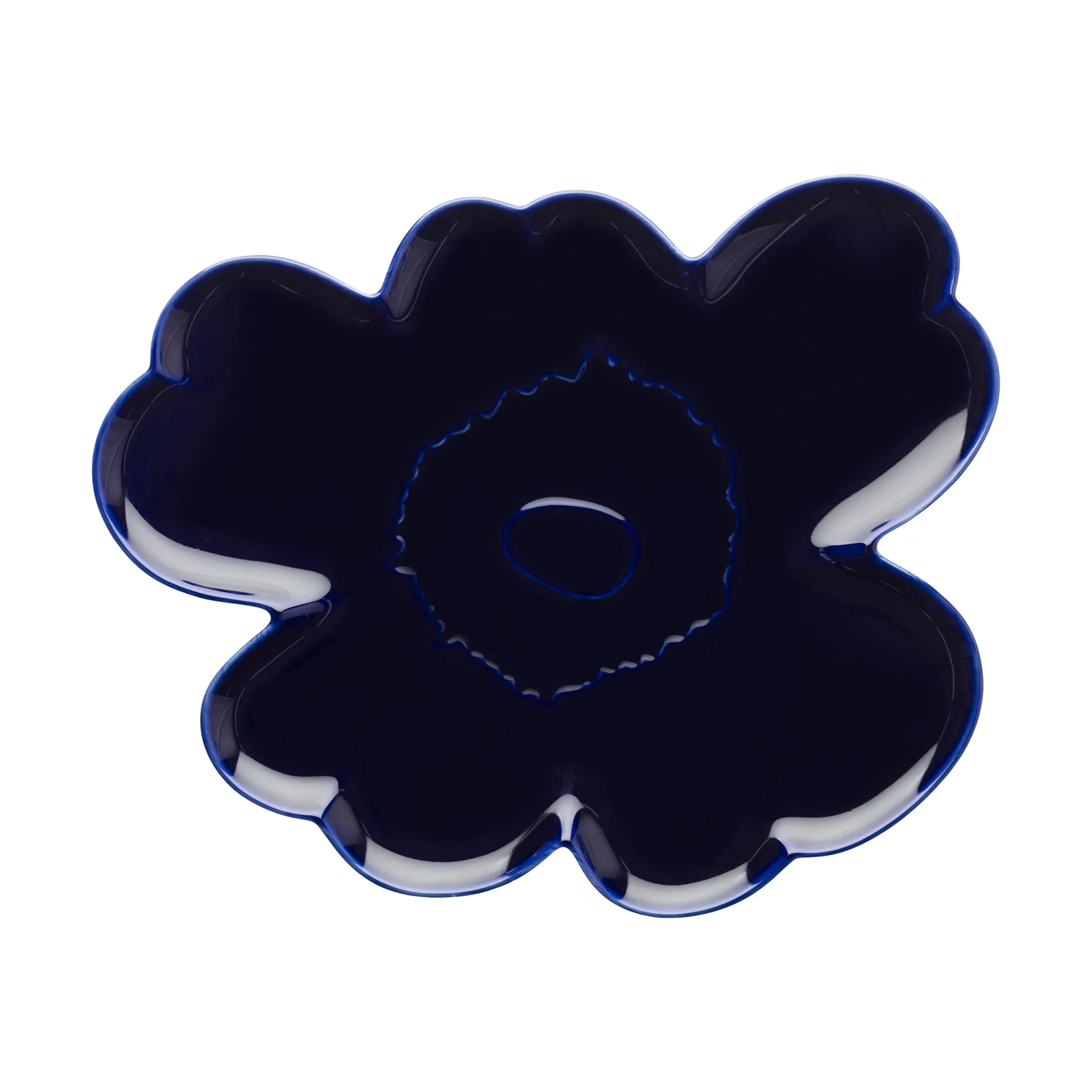 Taca Unikko Shape 32 cm, Blue Marimekko