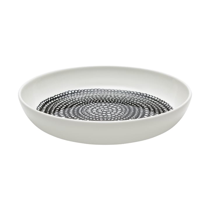 Talerz Räsymatto Ø20.5 cm, biało-czarny Marimekko