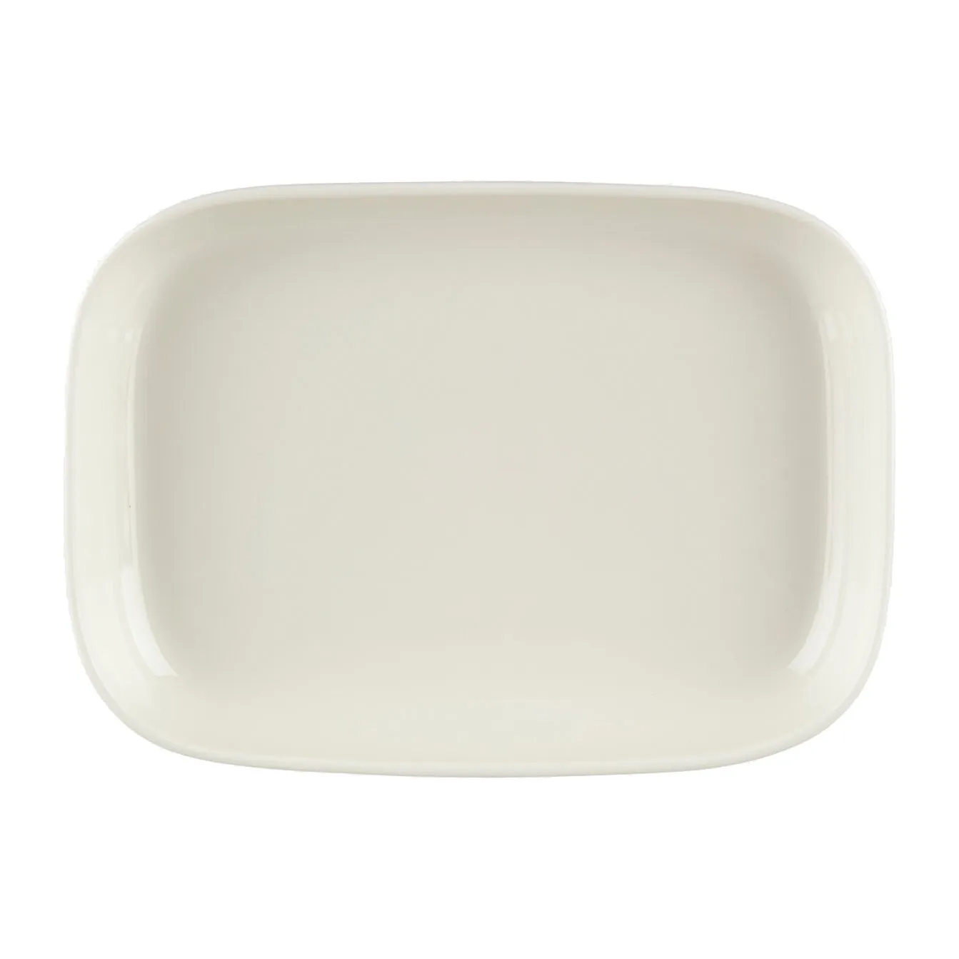 Talerz Siirtolapuutarha 18x25 cm, White-clay Marimekko