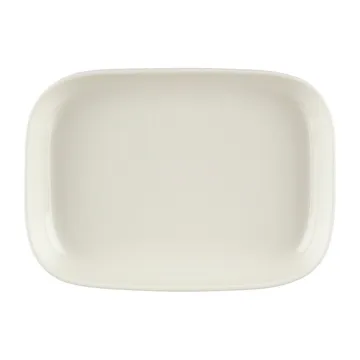 Talerz Siirtolapuutarha 18x25 cm - White-clay - Marimekko