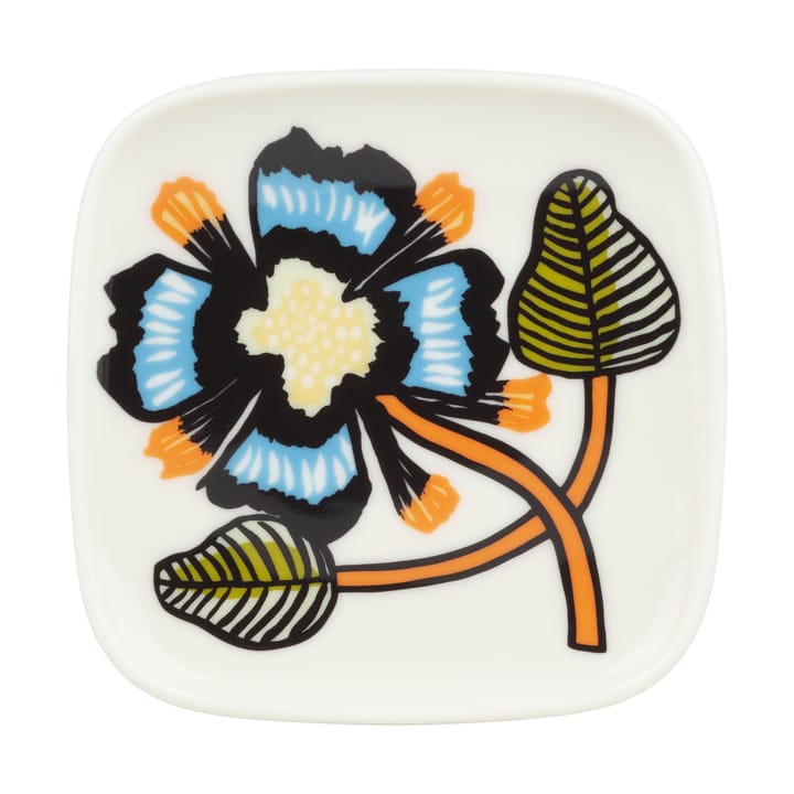 Talerz Tiara 10x10 cm - Biały - Marimekko