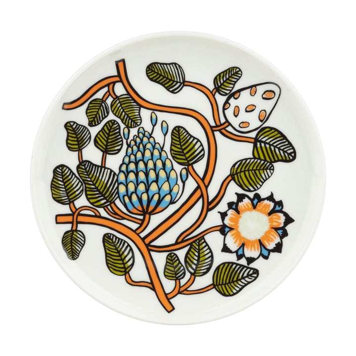 Talerz Tiara Ø20 cm - Biały - Marimekko