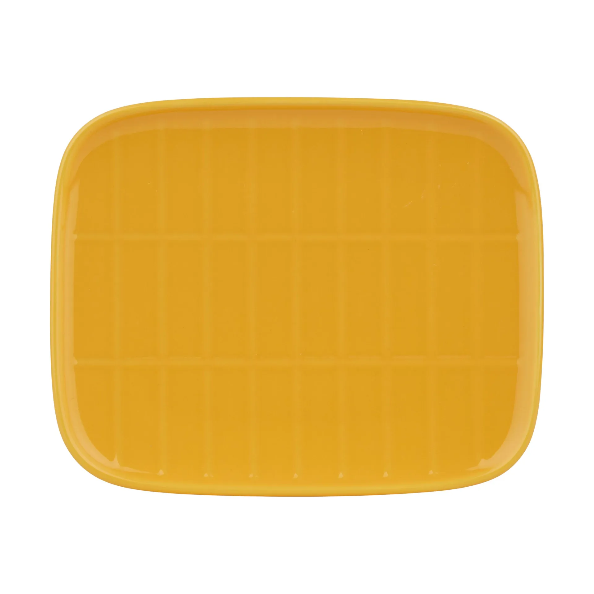 Talerz Tiilskivi 12x15 cm, Żółty Marimekko