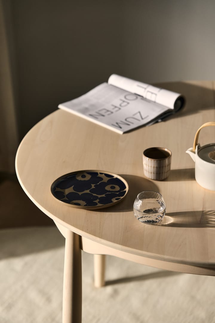 Talerz Unikko Ø20 cm, Terra-granatowy Marimekko