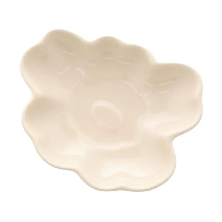Talerz Unikko shape 9 cm - Beżowy - Marimekko