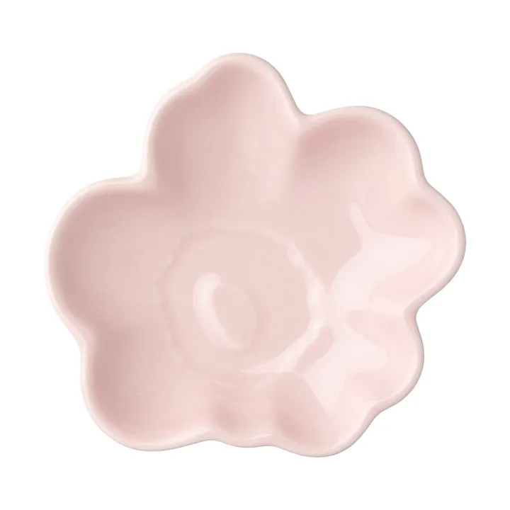 Talerz Unikko shape 9 cm - Pink - Marimekko