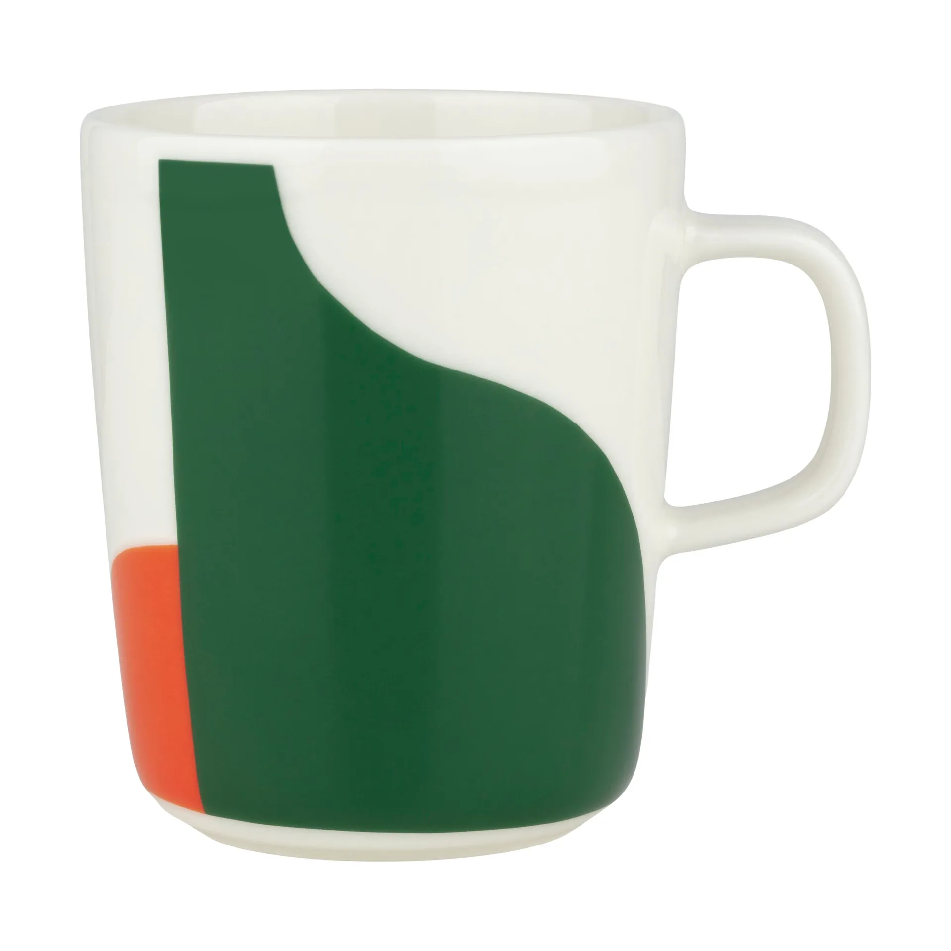 Tasapaino kubek 250 ml, White-jaskrawoniebieski-pomarańczowy Marimekko