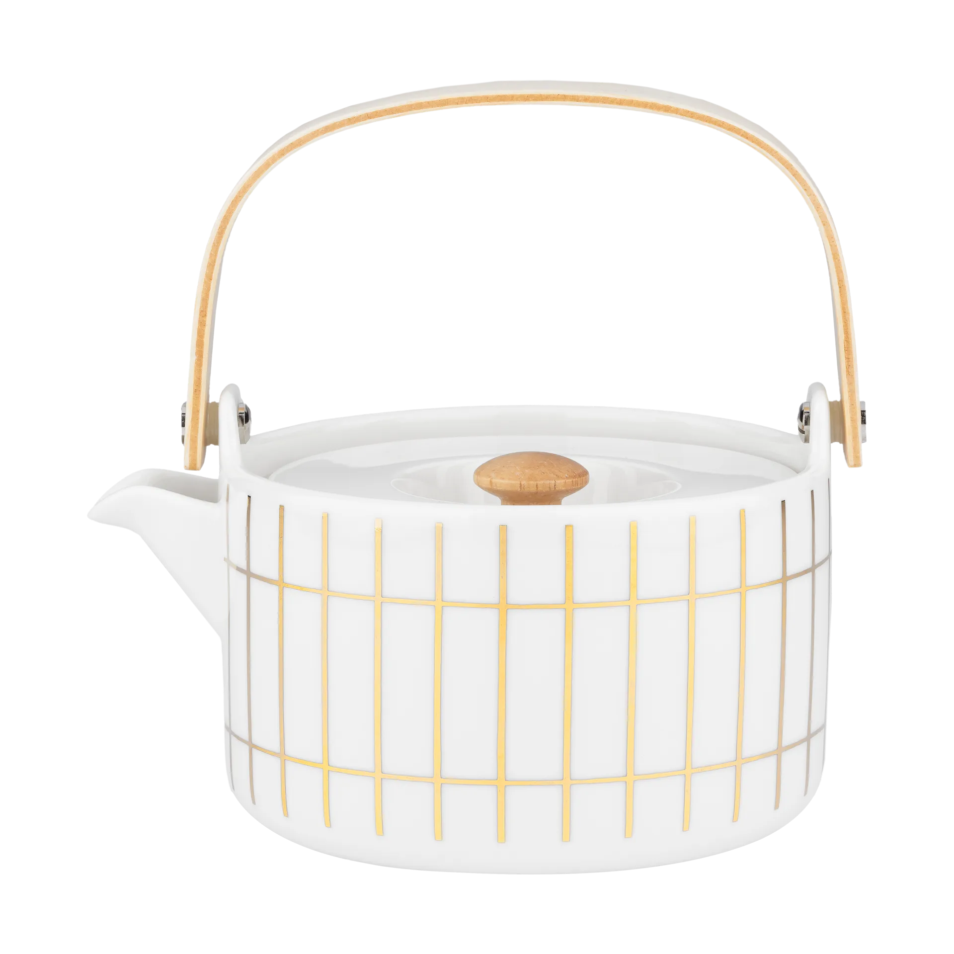 Tiiliskivi czajniczek 0,7 l, White-gold Marimekko