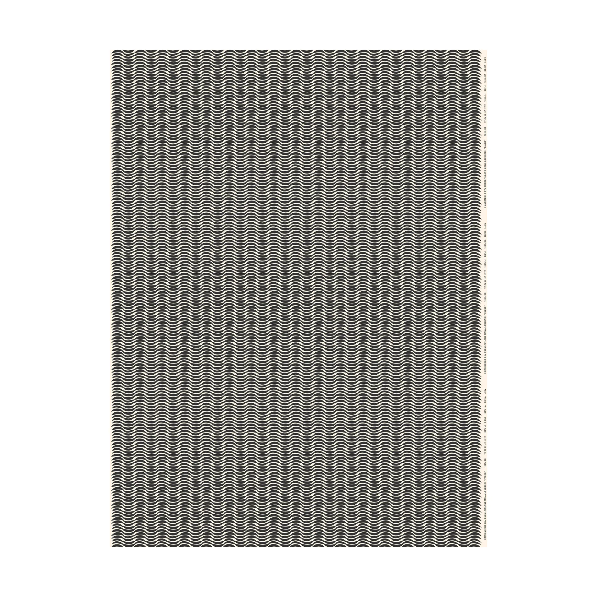 Tkanina bawełniana Palko, Cotton-coal Marimekko