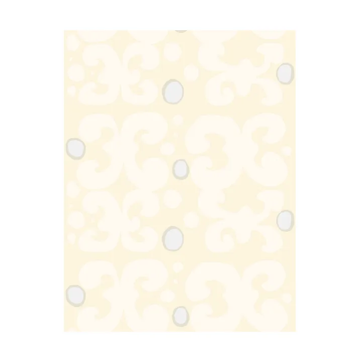 Tkanina Keidas - Chalk-natural white-silver grey-sateen - Marimekko