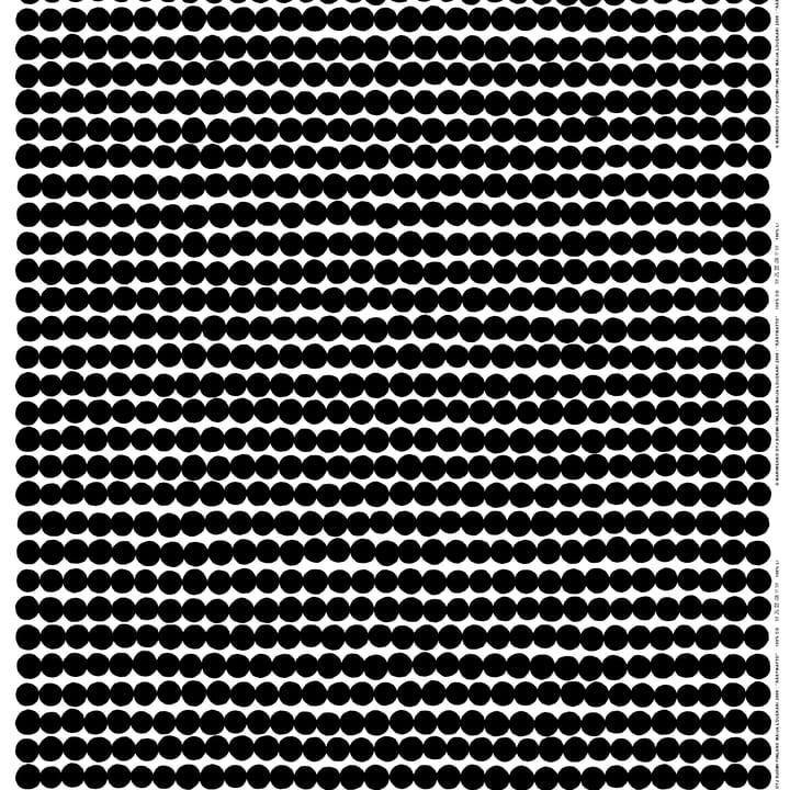 Tkanina Räsymatto - czarno-biały - Marimekko