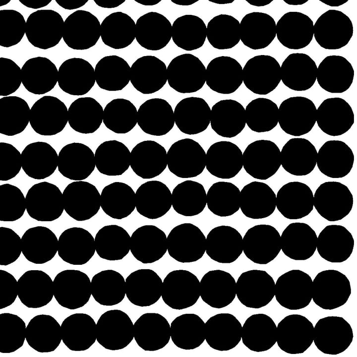 Tkanina Räsymatto, czarno-biały Marimekko
