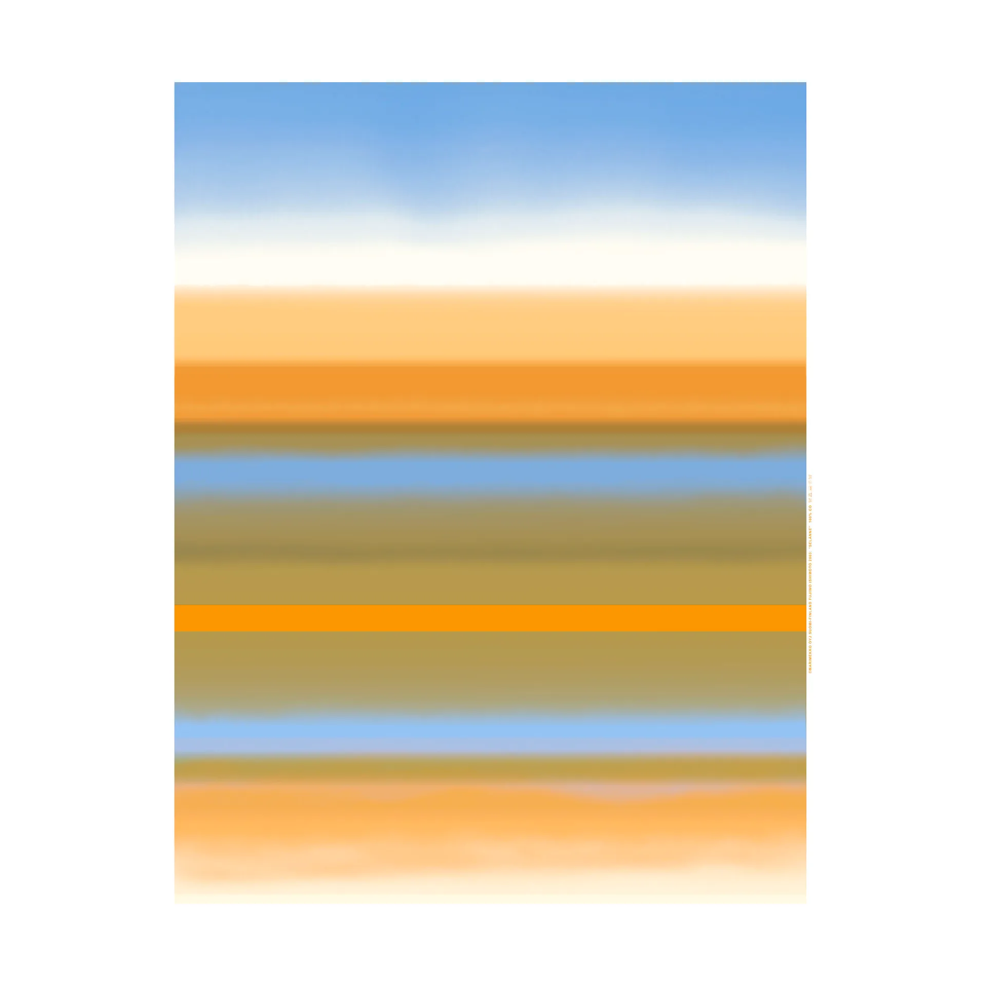 Tkanina Selänne, Beżowy Marimekko