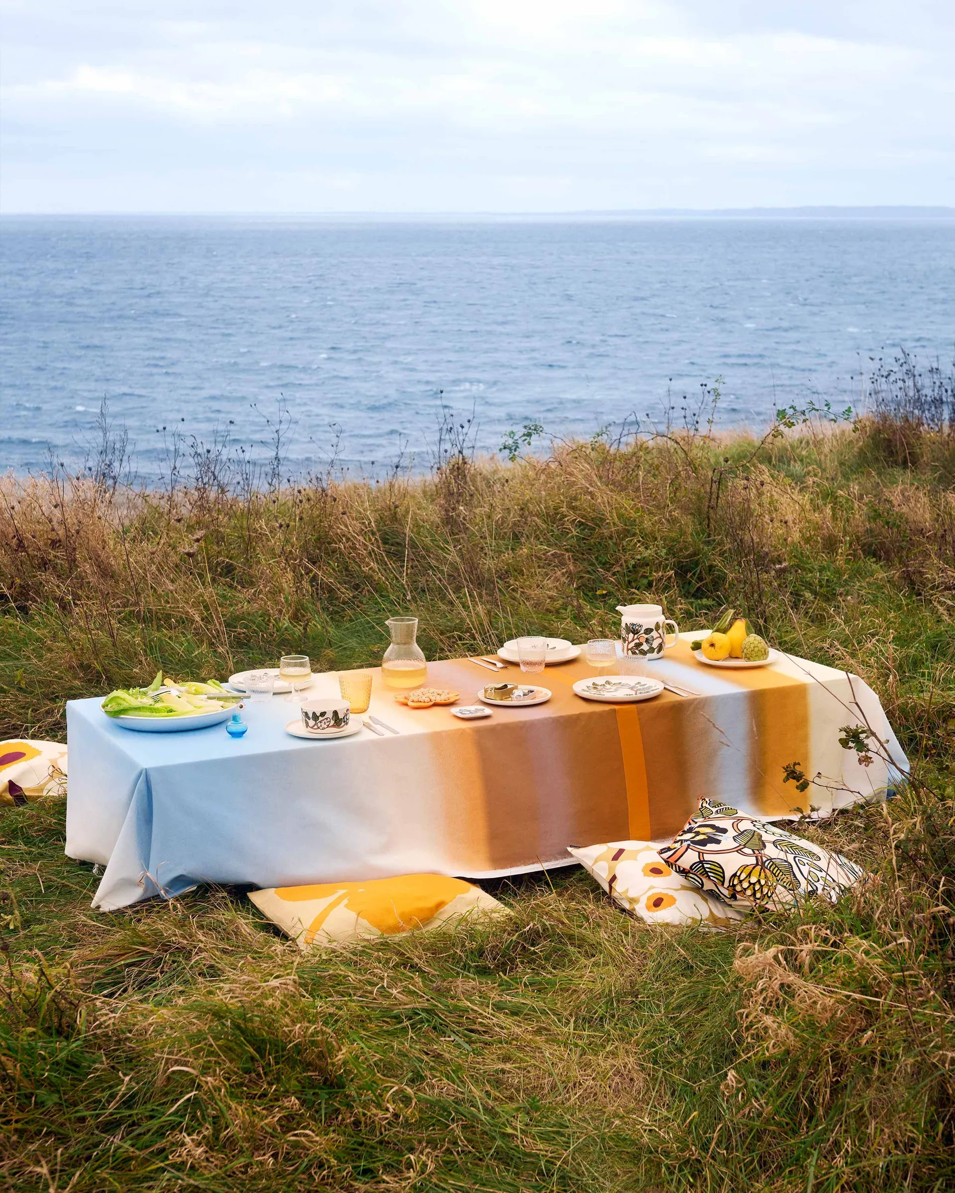 Tkanina Selänne, Beżowy Marimekko