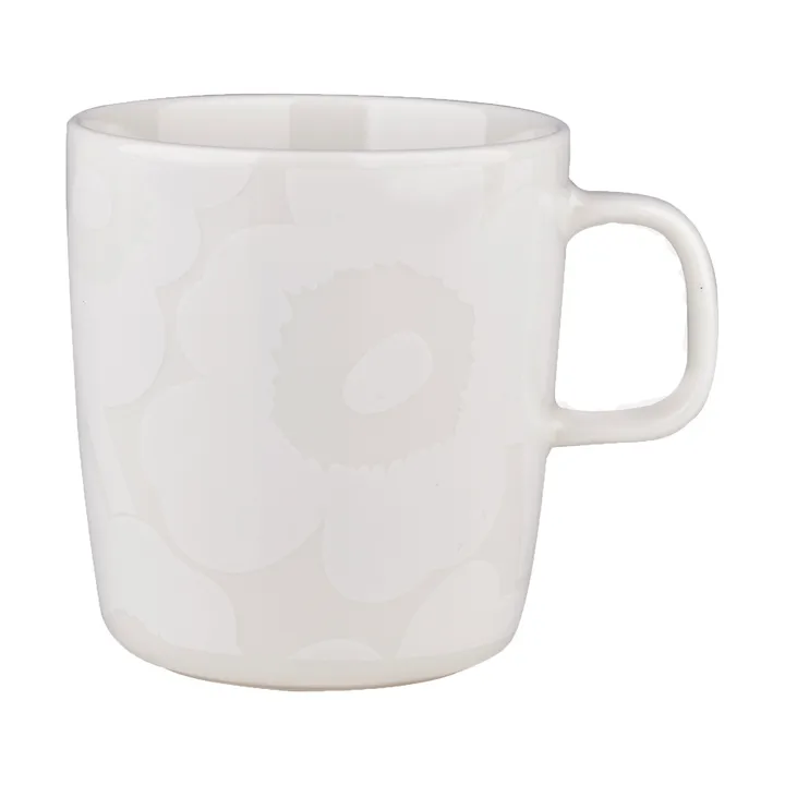Unikko kubek 400 ml - White-off white - Marimekko