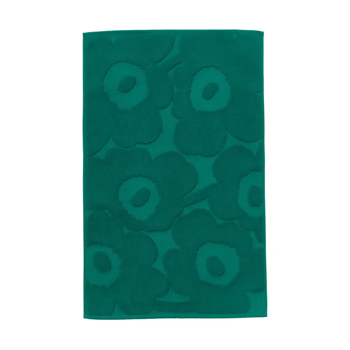Unikko mata łazienkowa - Emerald - Marimekko