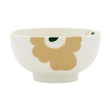 Unikko miska 300 ml - Beżowy-biały-jasny piaskowy-ciemnozielony - Marimekko