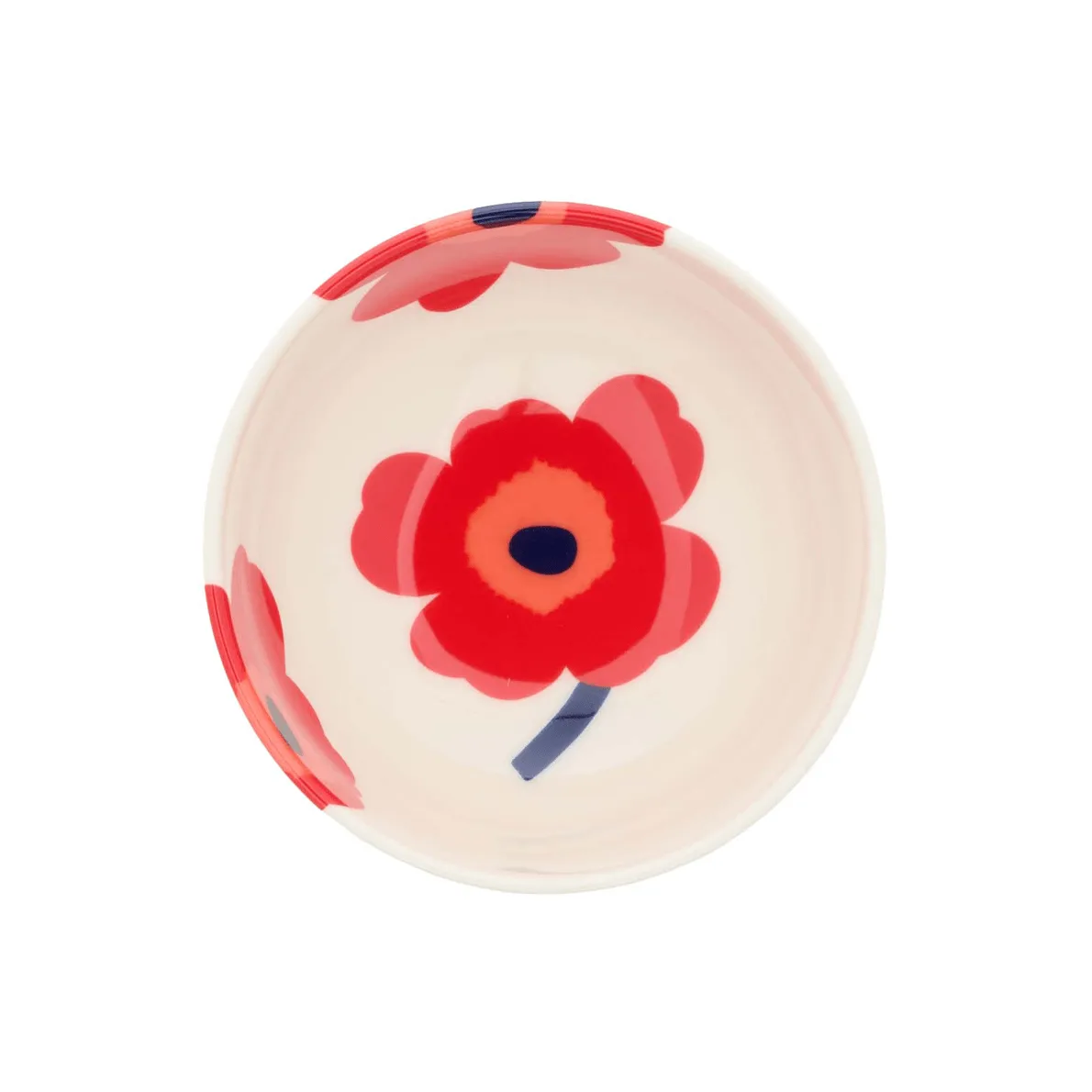 Unikko miska 300 ml, Biało-czerwono-niebieski Marimekko