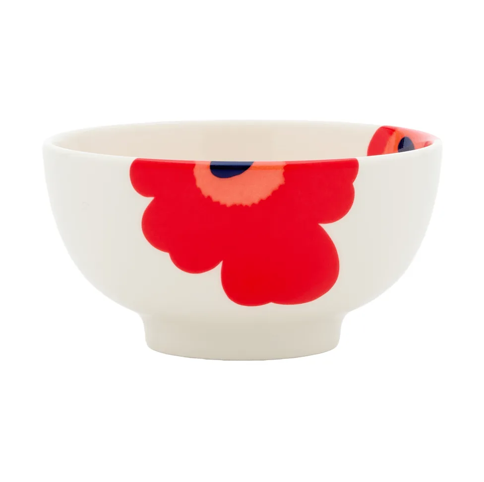 Unikko miska 300 ml, Biało-czerwono-niebieski Marimekko
