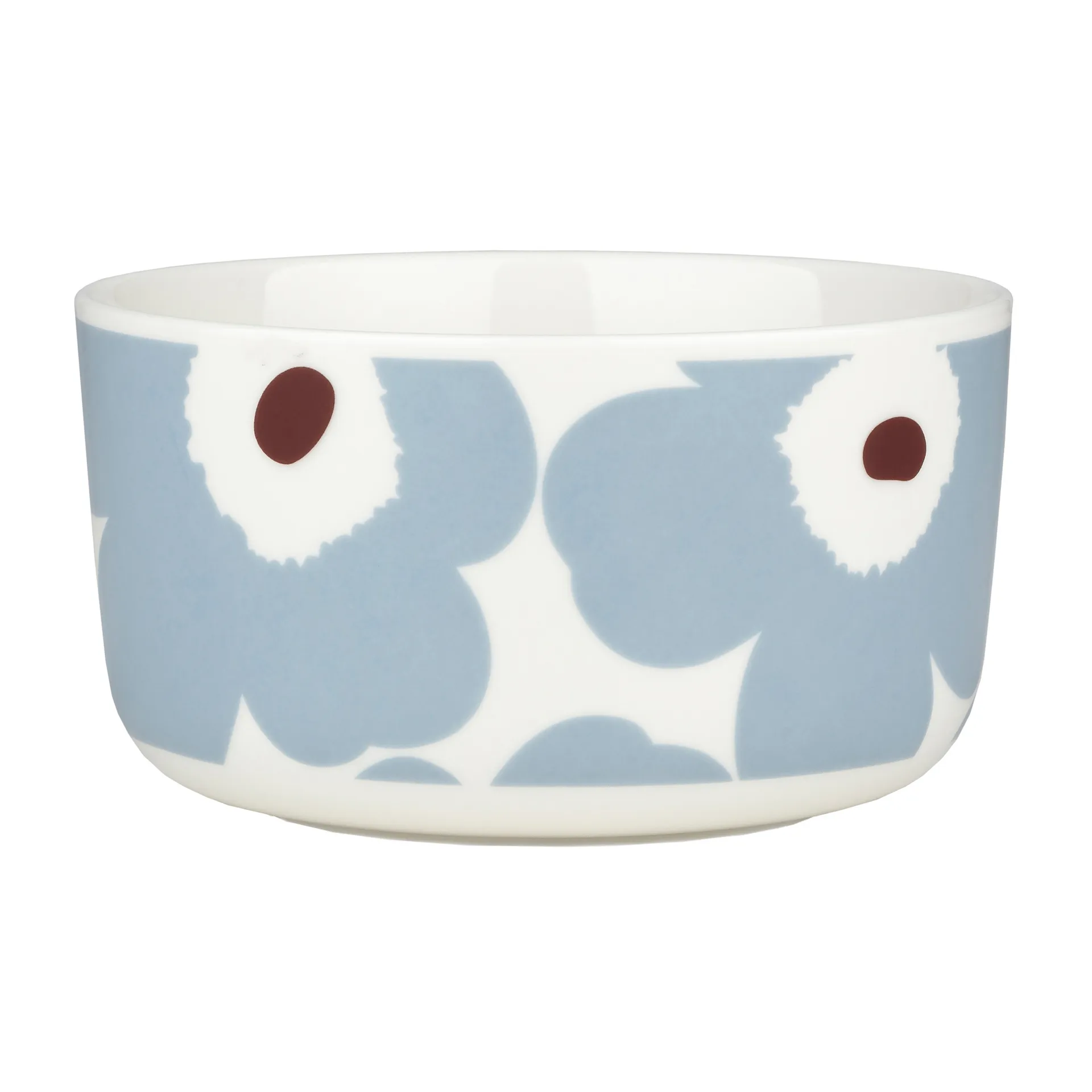 Unikko miska 500 ml, Biały-niebieskoszary-bordowy Marimekko