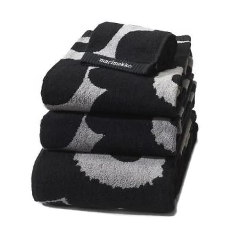 Unikko ręcznik black-sand,  Marimekko