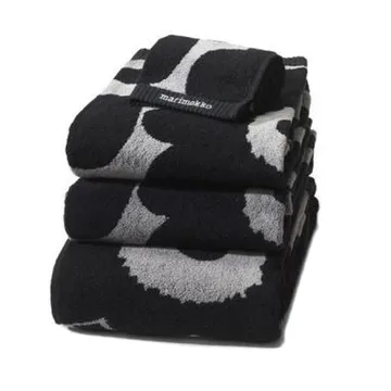 Unikko ręcznik black-sand - Marimekko