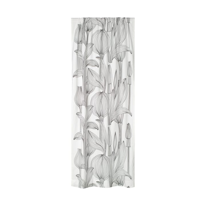 Zasłona Kukat Puhkeavat 135x245 cm - White-black - Marimekko
