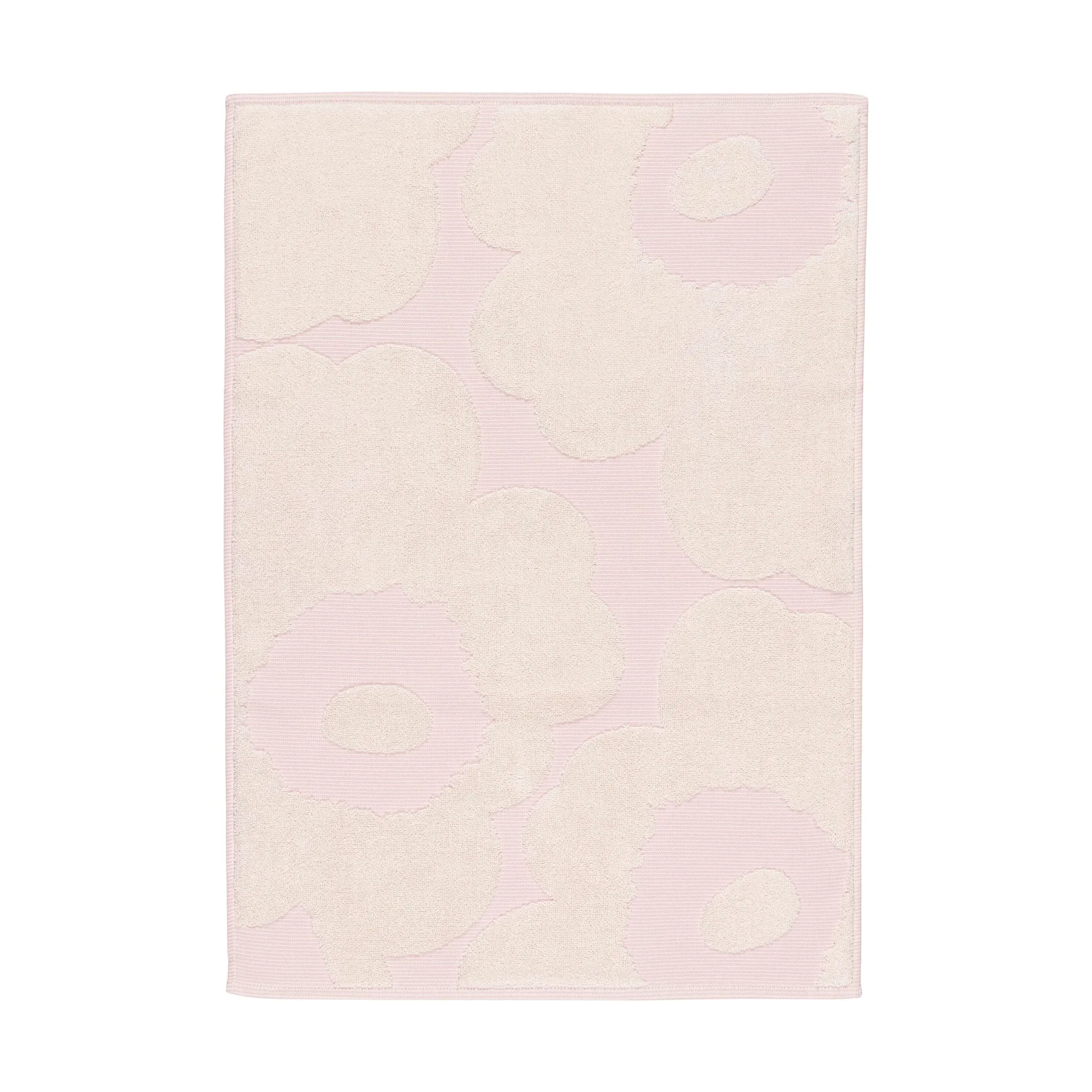 Zestaw ręczników Unikko 3 części, White-light pink Marimekko