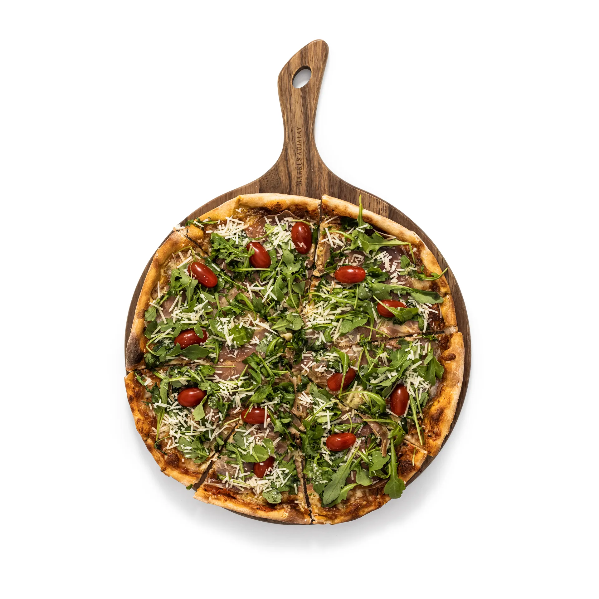 Markus okrągła taca do serwowania 35x48 cm, Akacja Markus Aujalay