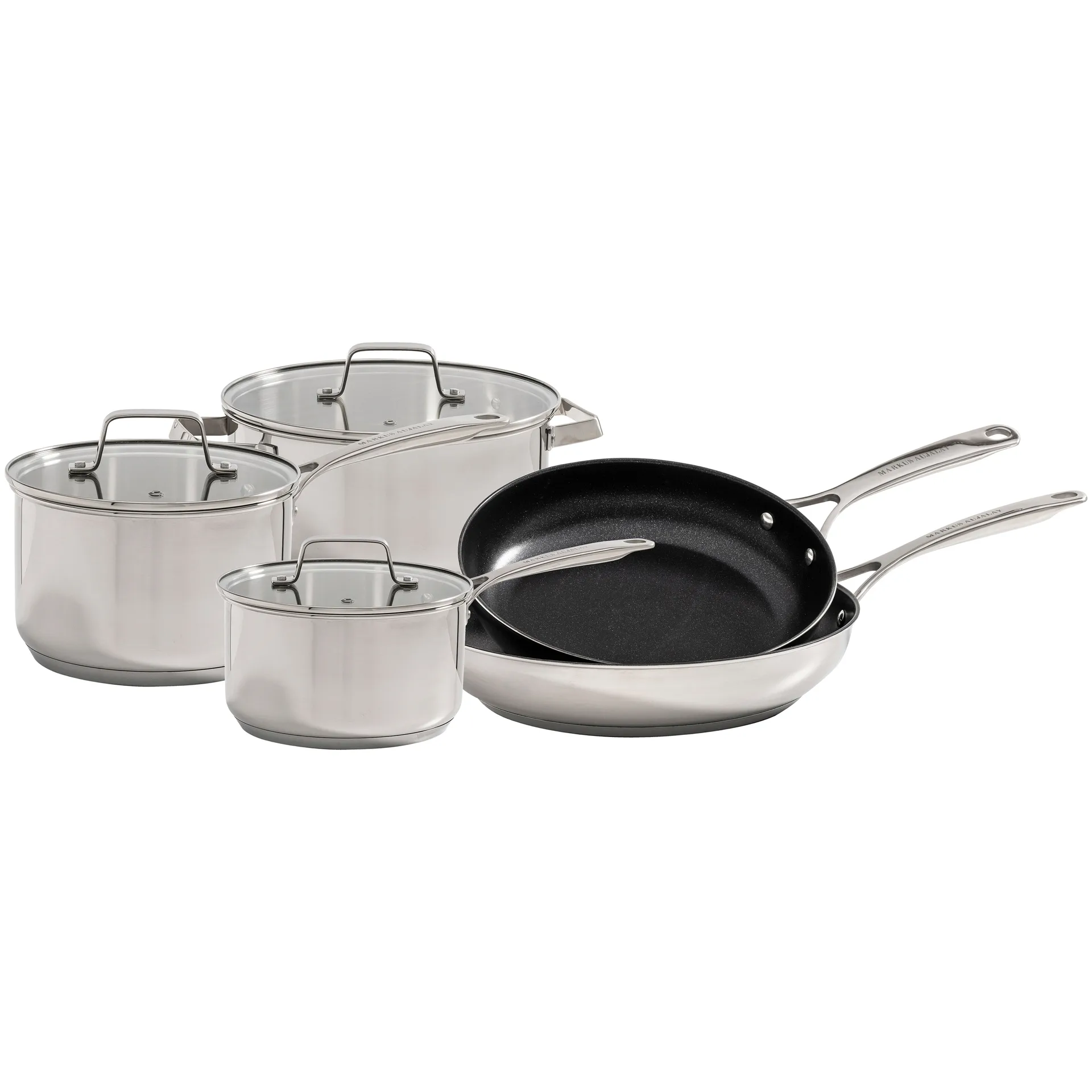 Zestaw garnków i rondli M, 8 części Markus Aujalay