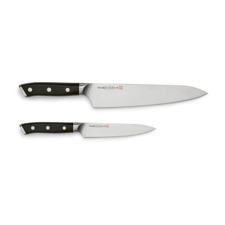 Zestaw noży japońskich Markus Classic - Nóż szefa kuchni i nóż do obierania - Markus Aujalay