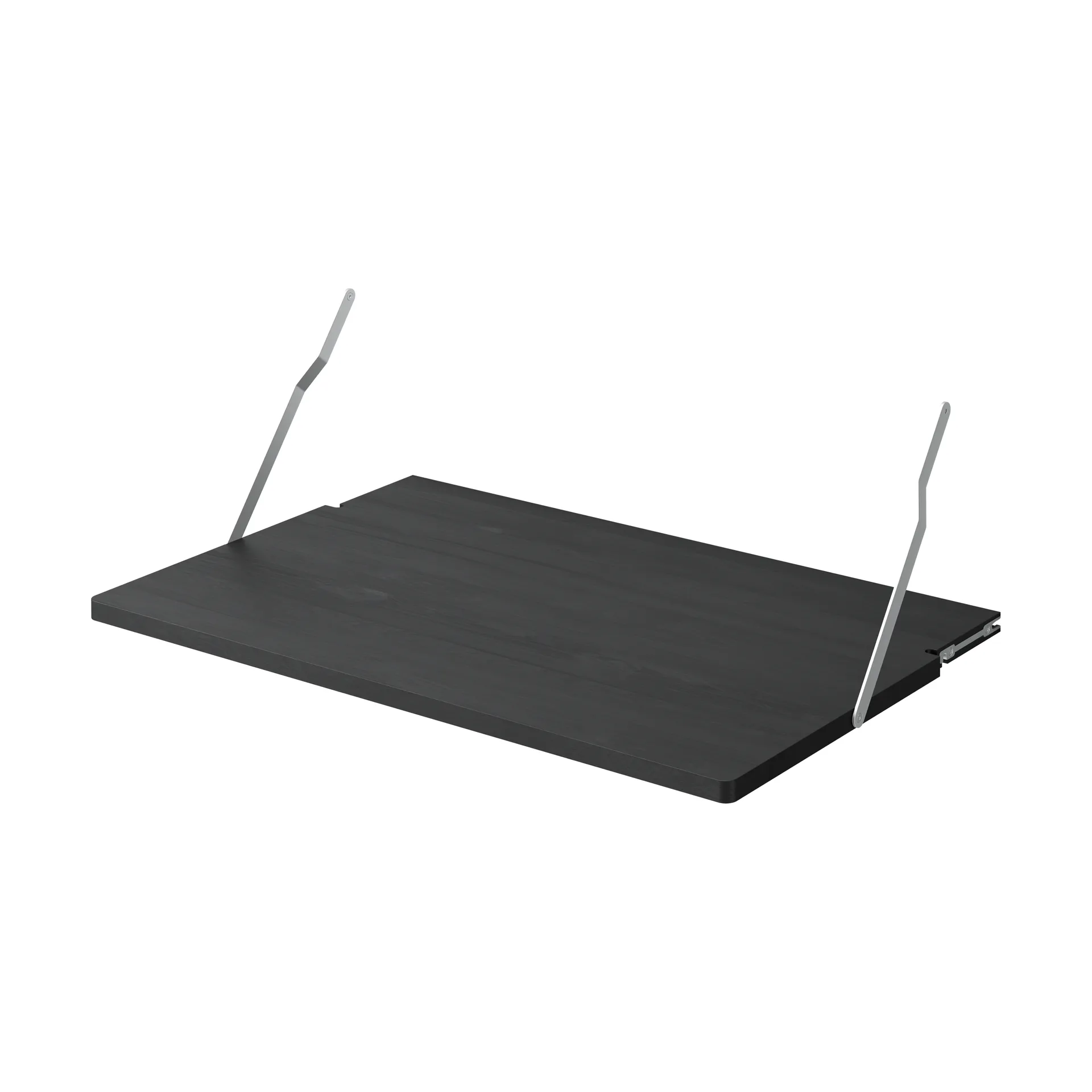 Blat biurka Gridlock Desk, Black stained Ash Massproductions