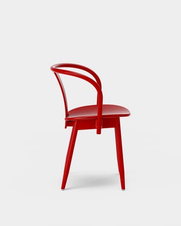 Krzesło Icha - Buk lakierowany na czerwono - Massproductions