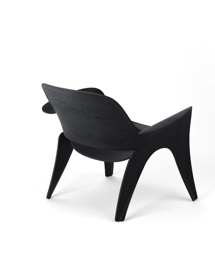 Krzesło Rose - Dąb bejcowany na czarno - Massproductions