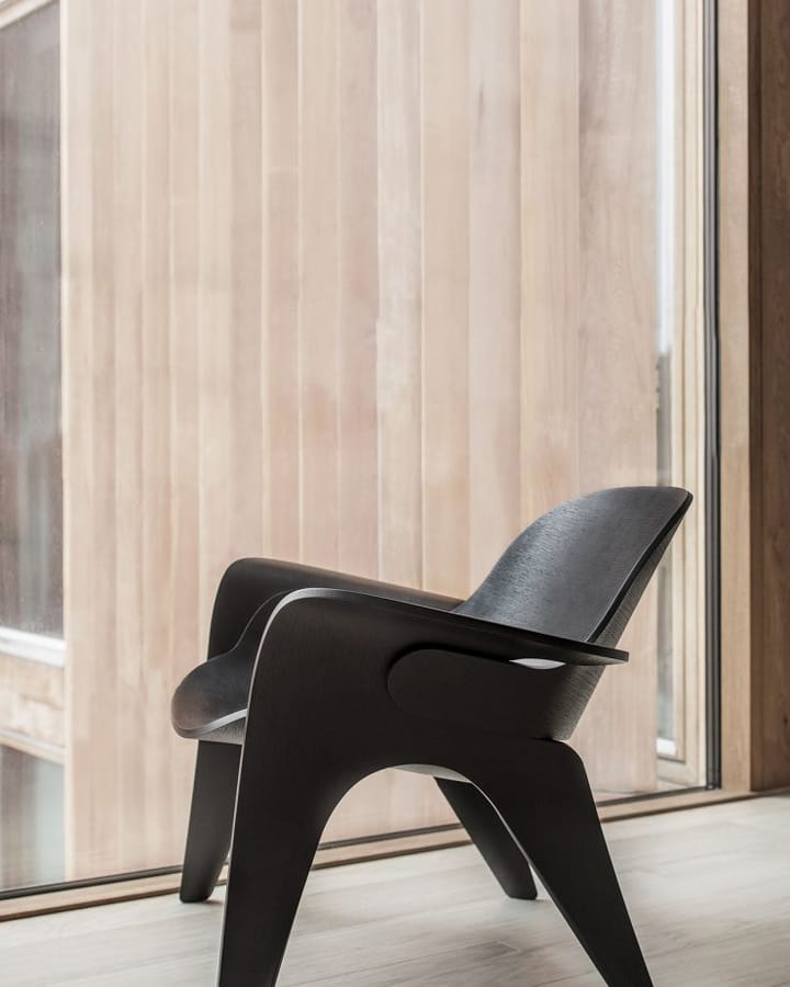 Krzesło Rose - Dąb bejcowany na czarno - Massproductions