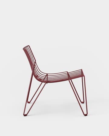 Krzesło wypoczynkowe Tio easy chair - Wine Red - Massproductions