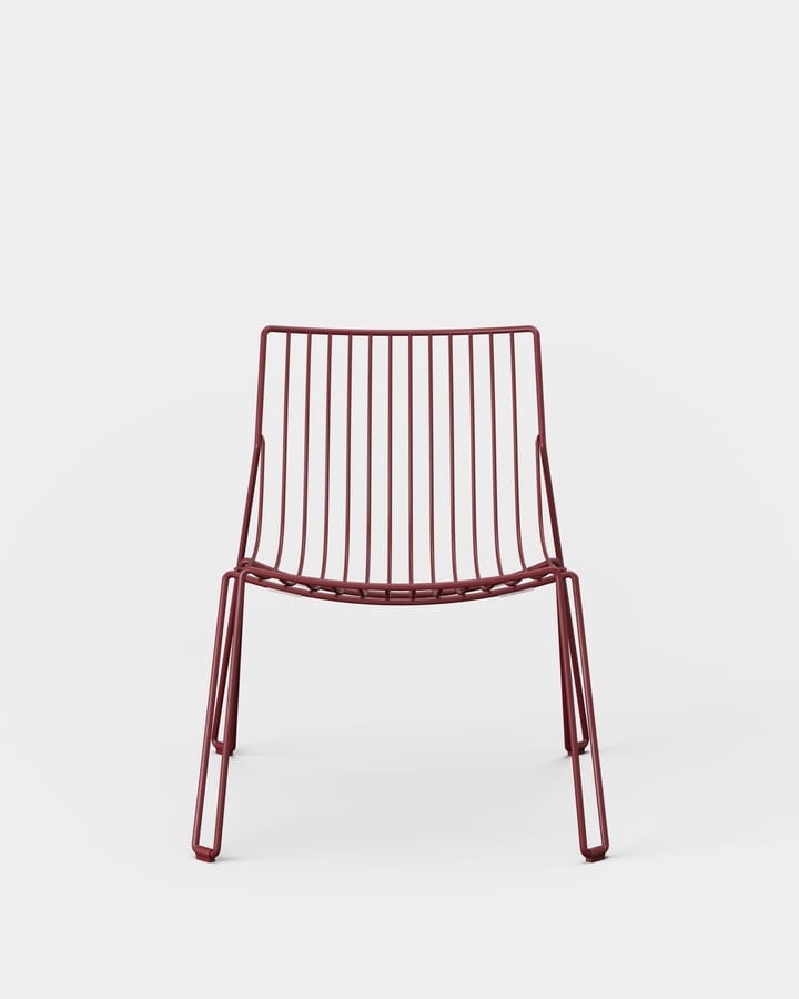 Krzesło wypoczynkowe Tio easy chair, Wine Red Massproductions