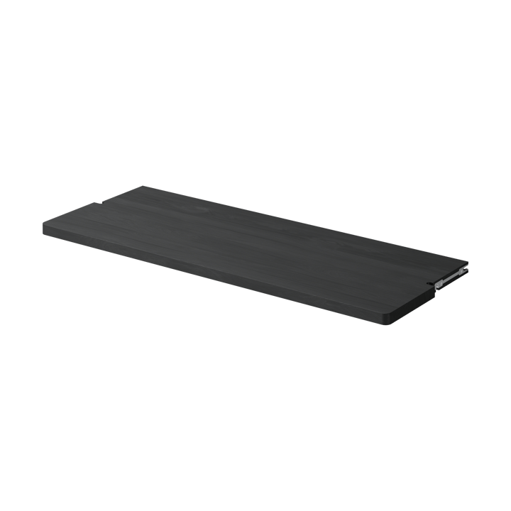 Półka Gridlock Deep Shelf W800 - Black stained Ash - Massproductions