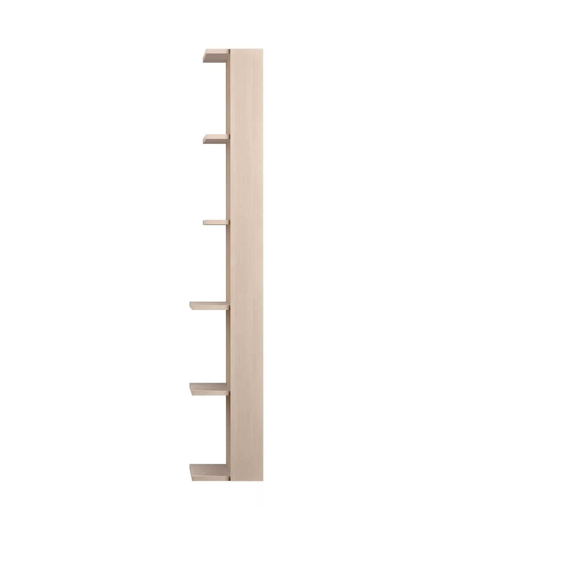 Regał ścienny Gridlock - T3-A9-A9, Natural Ash Massproductions