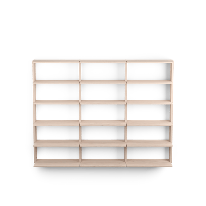 Regał ścienny Gridlock - T3-A9-A9, Natural Ash Massproductions